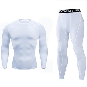 High Quality Compression Men's Sport Suits Quick Dry Running sets Clothes Sports Joggers Training Gym Fitness Tracksuits men